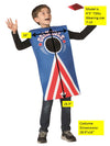 Cornhole Kids Costume, Child Size 7-10