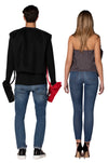 Battery & Jumper Cables Couples Halloween Costume, Adult One Size