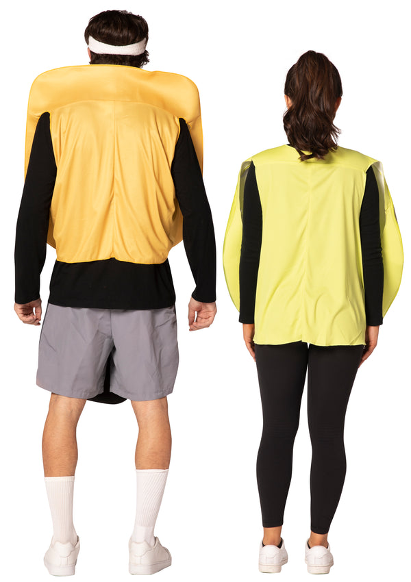 Pickle Ball Paddle Ball Couples Halloween Costume, Adult One Size