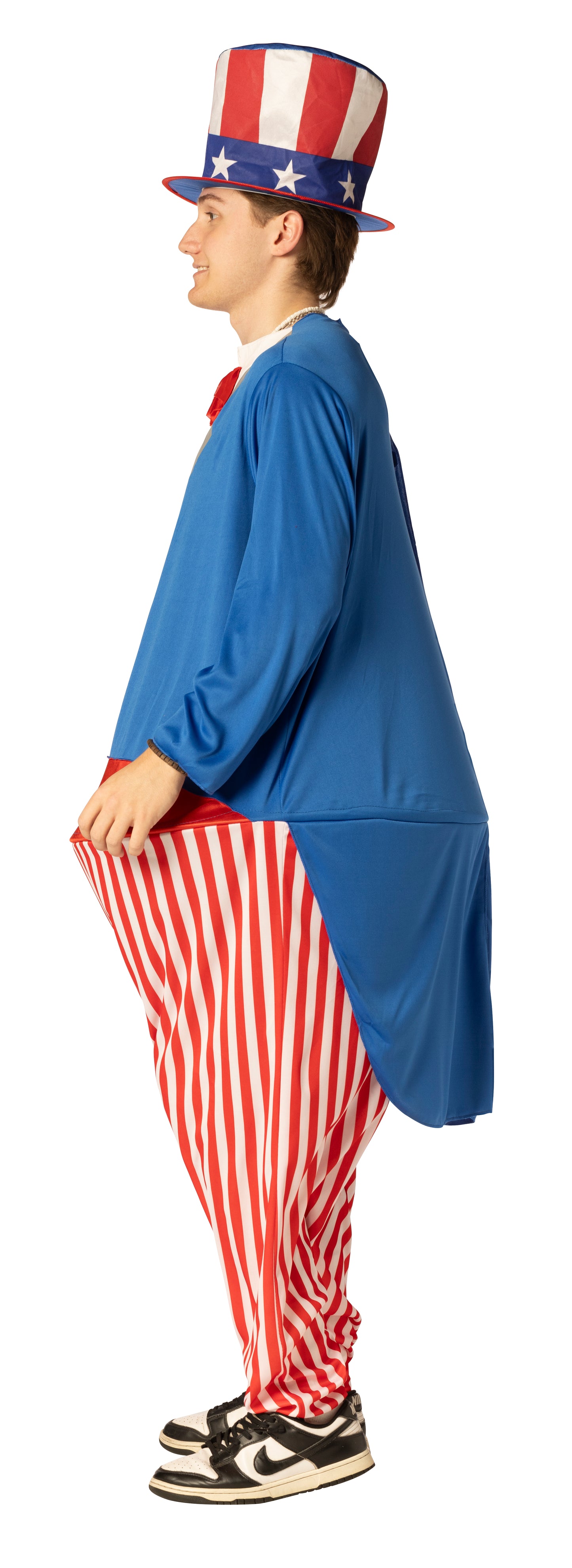 Uncle Sam Hoopster Costume, Adult One Size