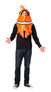 Clown Fish Headpiece Costume, Adult One Size
