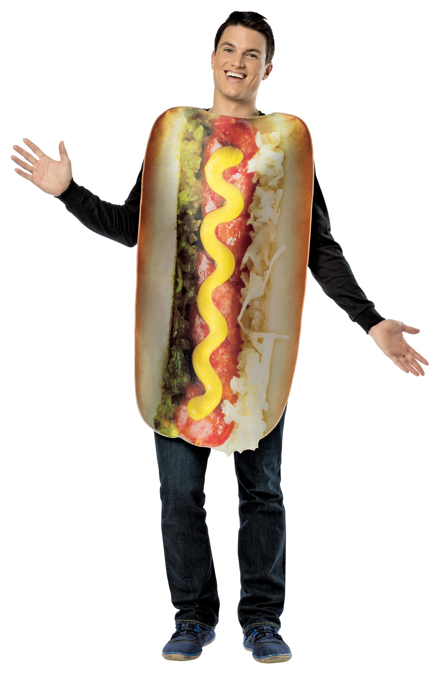 Loaded Hot Dog Costume, Adult One Size