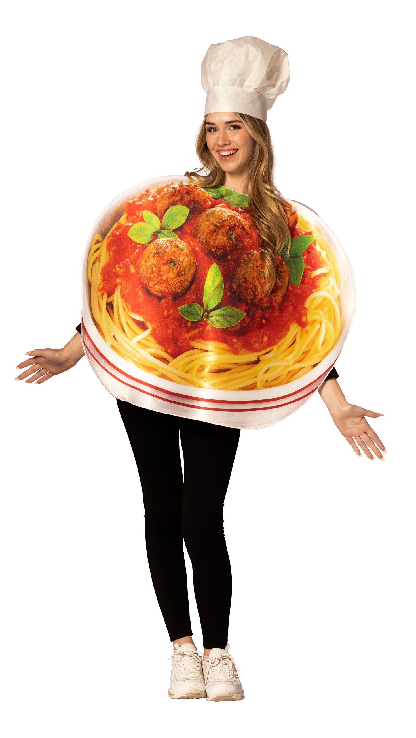 Get Real Spaghetti and Meatballs Costume, Adult One Size