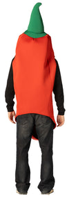 Chili Pepper Costume, Adult One Size