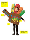 Hand Thanksgiving Turkey Bundle Costume, Adult One Size & Child 4-6x