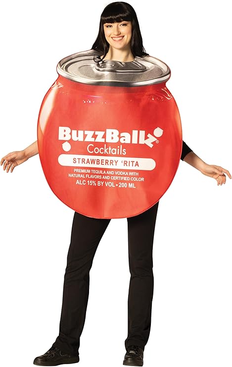 BuzzBallz Strawberry 'Rita Chiller Halloween Costume, Adult One Size