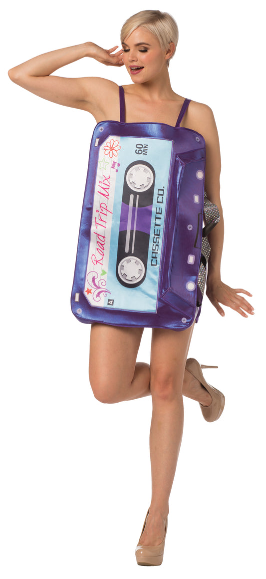 Vintage Mix Tape Dress, Women's Size 4-10