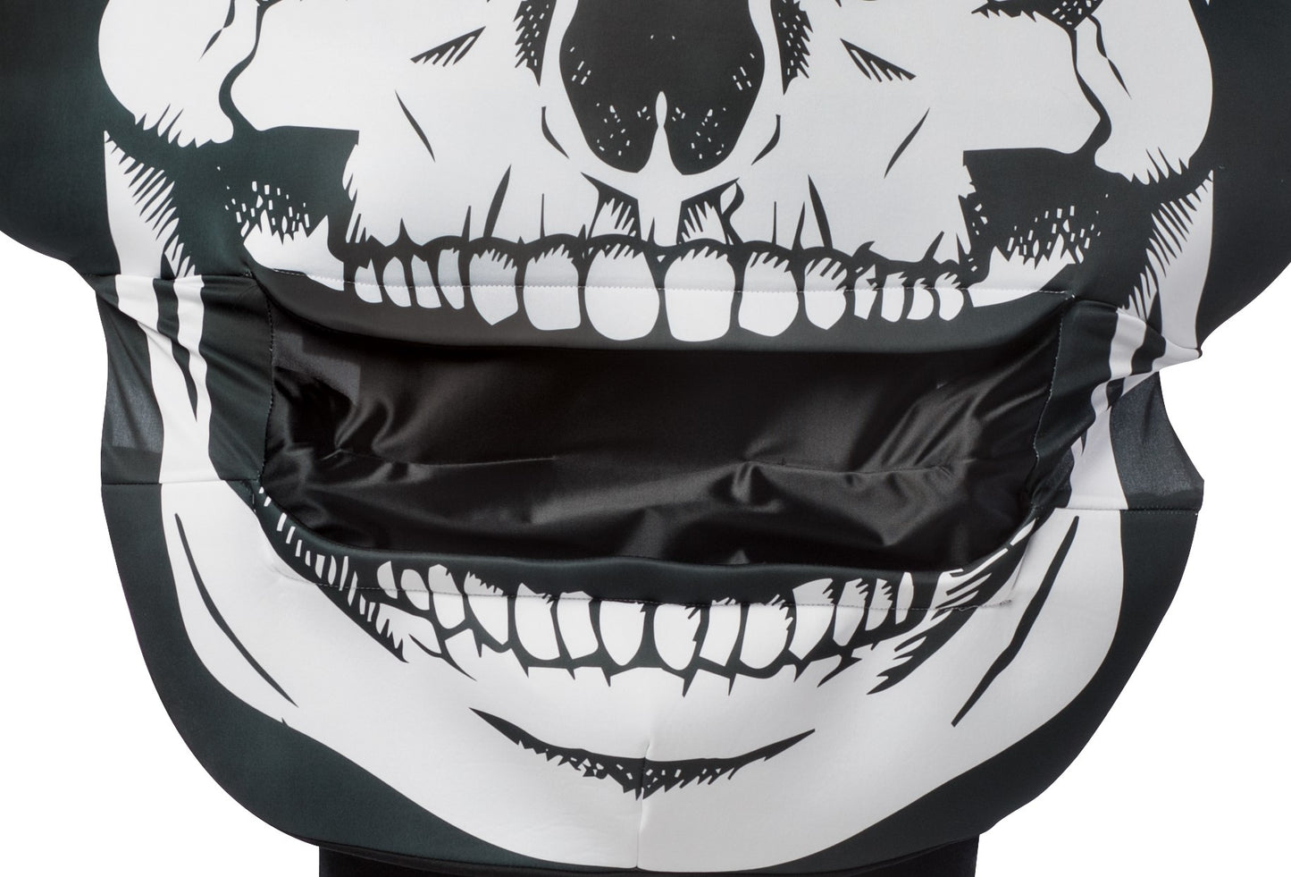 Skull Mouth Head Halloween Costume, Adult One Size