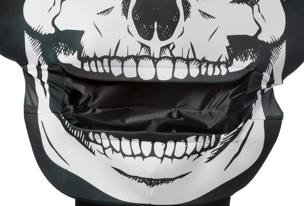 Skull Mouth Head Halloween Costume, Adult One Size