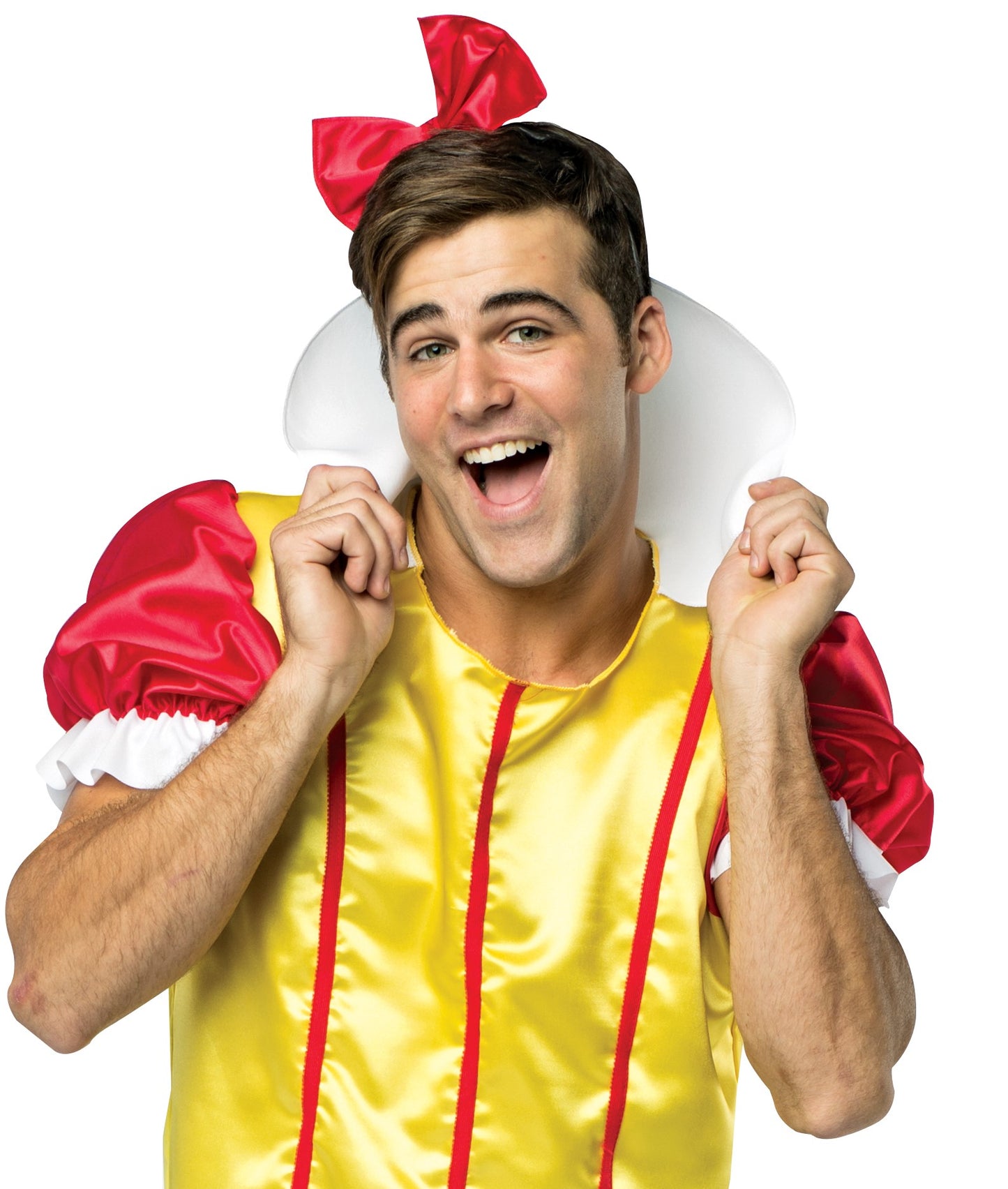 My Hairy Princess Bro White Costume, Adult Men's One Size