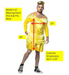 My Hairy Princess Beauty Is a Beast Costume, Adult Men's One Size