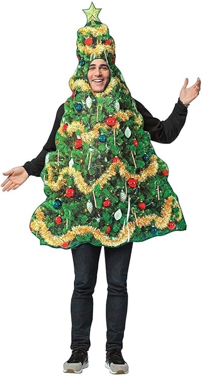 Christmas Tree Costume, Adult One Size
