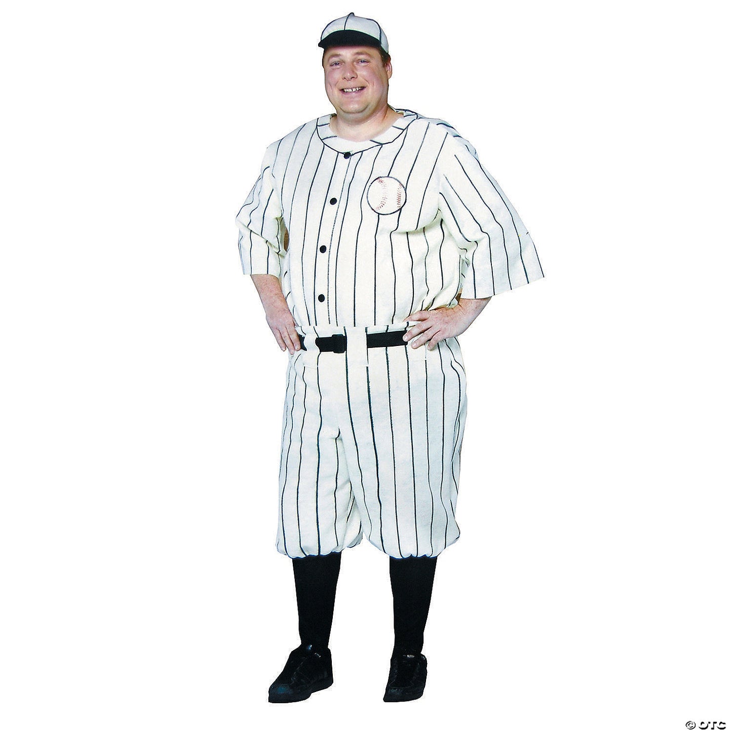 Old Tyme Player Plus Costume, Adult Plus Size