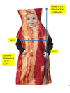 Bacon Baby Bunting Halloween Costume, Baby Size 3-9 months