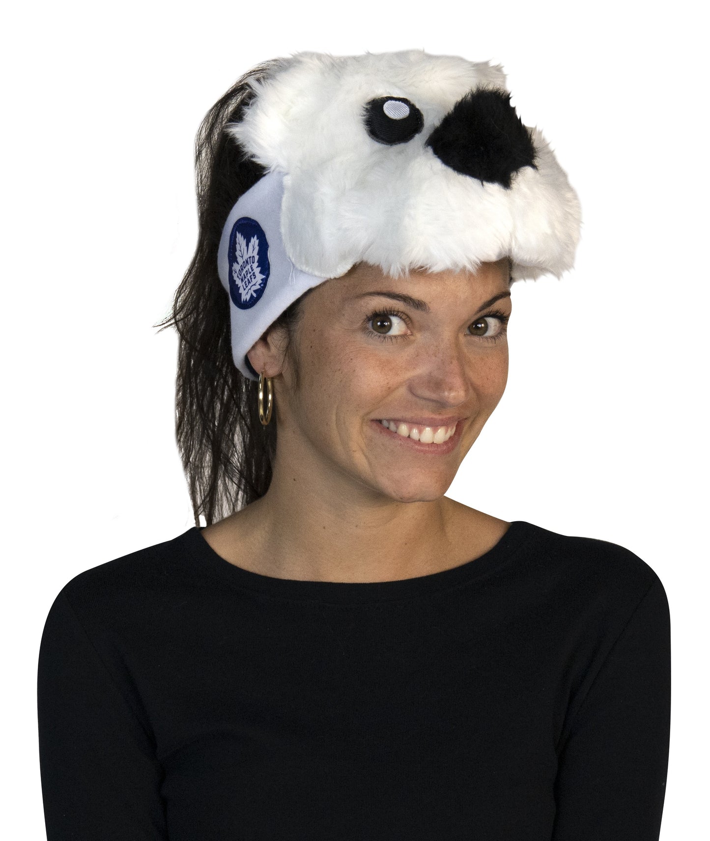 NHL Carlton Toronto Maple Leafs Headband, Adult One Size