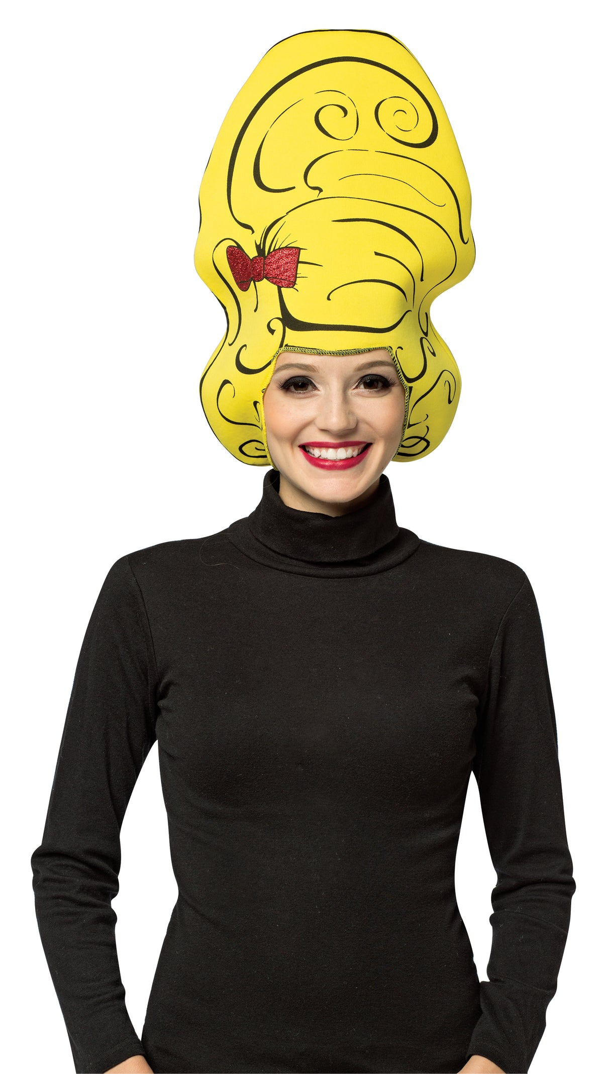 Pink, Purple & Yellow 3 Pack Beehive Cartoon Wigs, Adult One Size