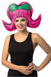 Pink Bouffant Cartoon Wig