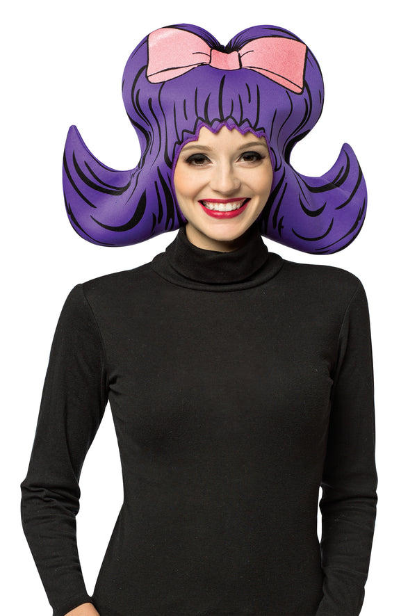 Purple Bouffant Cartoon Wig
