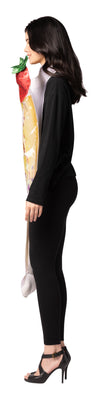 Champagne Flute Glass Halloween Costume, Adult One Size