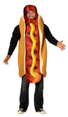 Hot Dog Grilled in Bun Ultimate Halloween Costume, Adult Plus Size