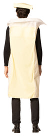 Corn on the Cob Dress & Stick of Butter Tunic Couple Costume, Women's Size 2-8 & Adult One Size