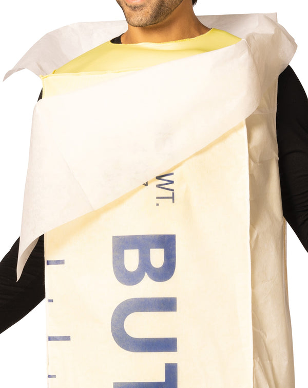 Corn on the Cob Dress & Stick of Butter Tunic Couple Costume, Women's Size 2-8 & Adult One Size