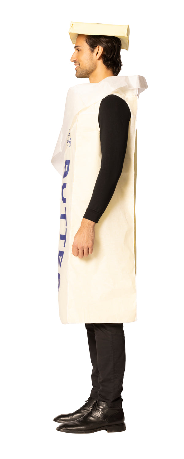Corn on the Cob Dress & Stick of Butter Tunic Couple Costume, Women's Size 2-8 & Adult One Size
