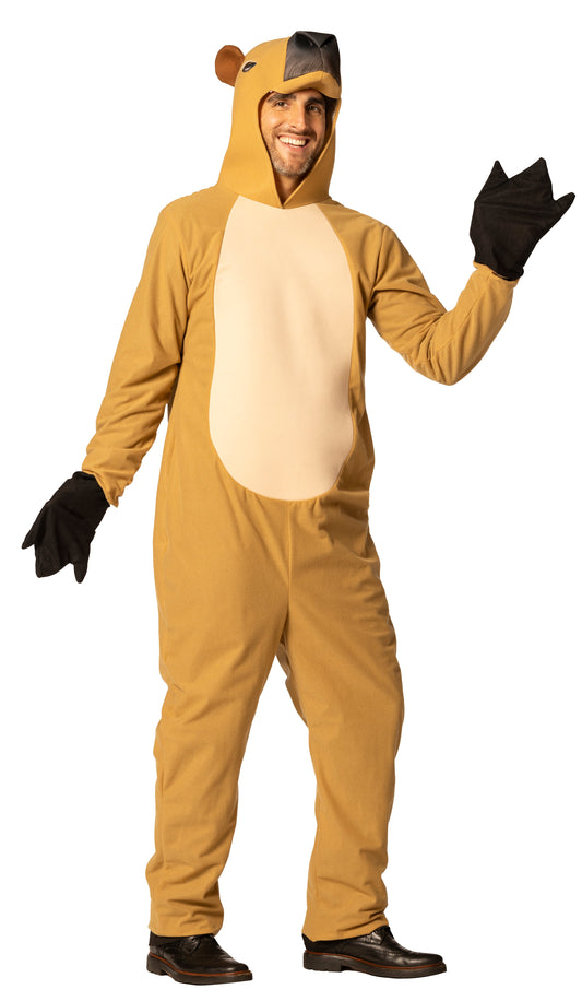 Capybara Costume, Adult One Size