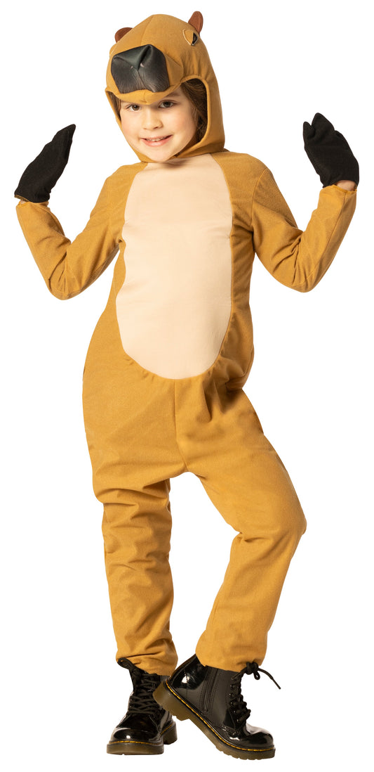 Capybara Costume, Child Size 3-6