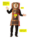 Grandfather Clock Costume, Adult One Size