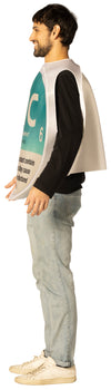 NIC Nicotine Pouches Costume, Adult One Size