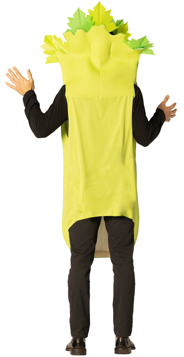 Celery Stalk Halloween Costume, Adult One Size