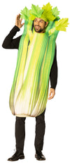 Celery Stalk Halloween Costume, Adult One Size