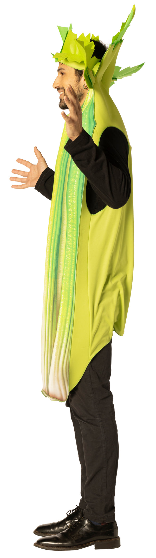 Celery Stalk Halloween Costume, Adult One Size