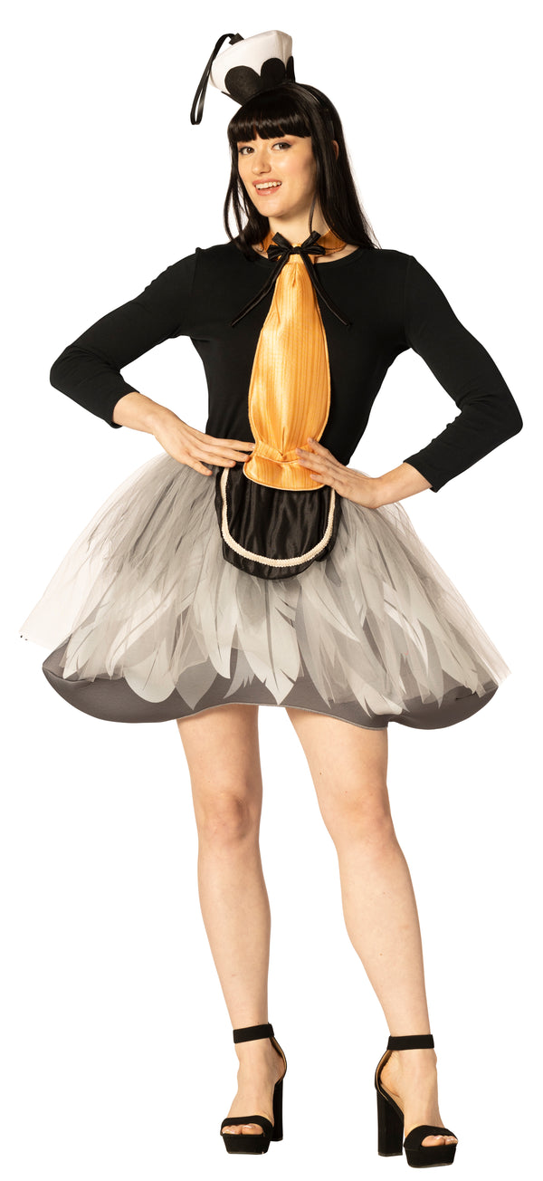 Feather Duster Halloween Costume, Women's Size  2-8