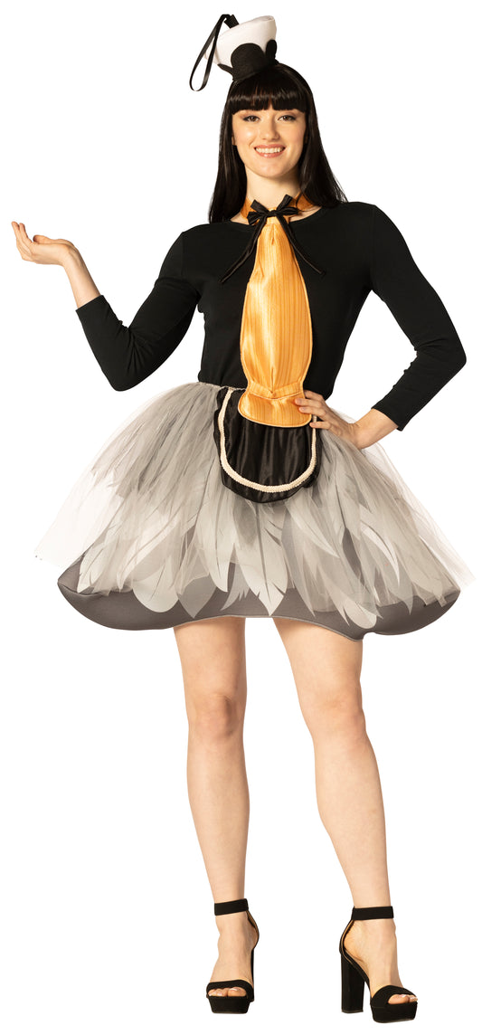 Feather Duster Halloween Costume, Women's Size  2-8