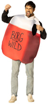Blackout Rage Gallon - BORG Halloween Costume, Adult One Size