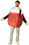 Blackout Rage Gallon - BORG Halloween Costume, Adult One Size