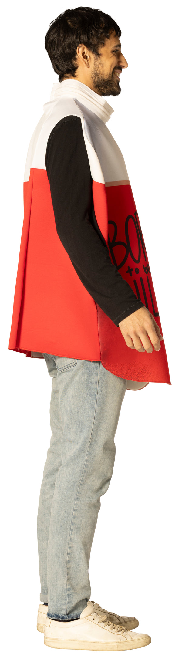Blackout Rage Gallon - BORG Halloween Costume, Adult One Size