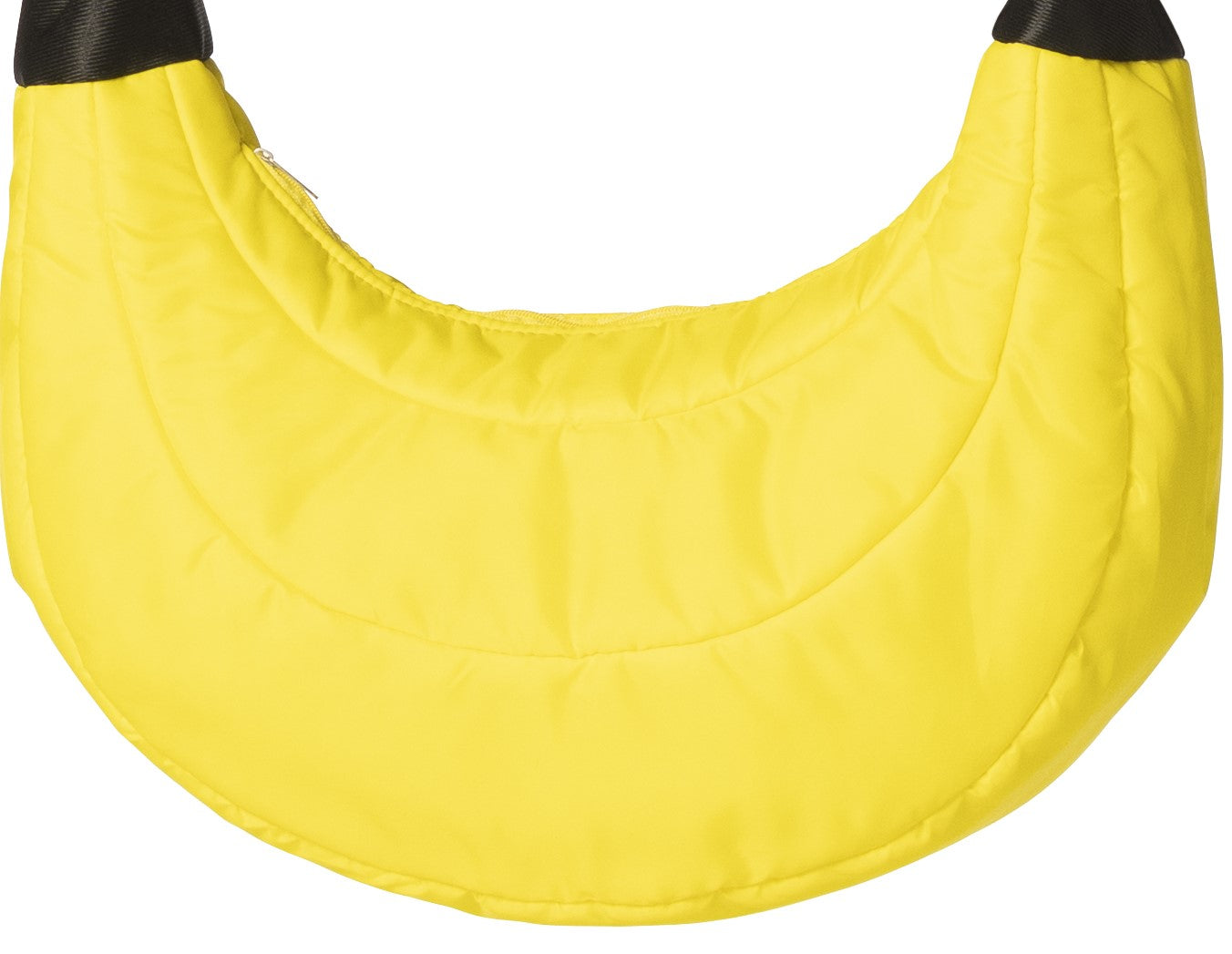Banana Quilted Puffer Tote Bag