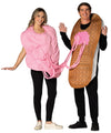 Sneaker and Stuck Gum Couple Costume, Adult One Size