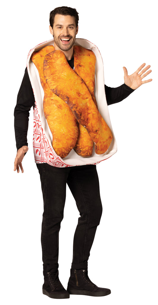Chicken Fingers Costume, Adult One Size