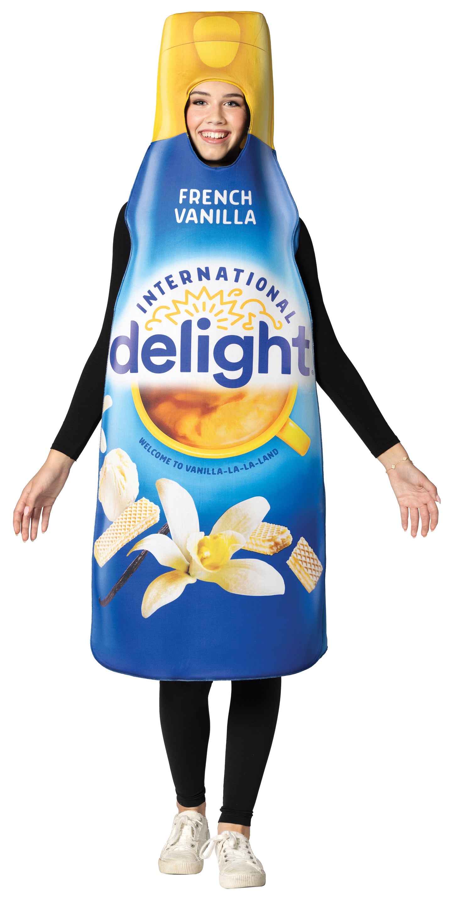International Delight French Vanilla Creamer Costume, Adult One Size