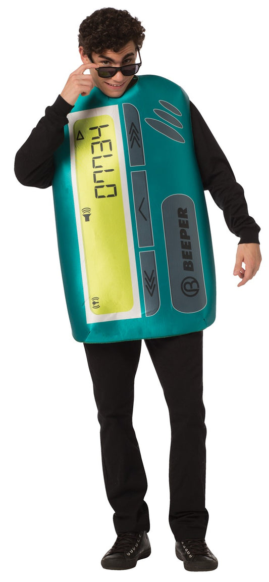 Retro Beeper Costume, Adult One Size