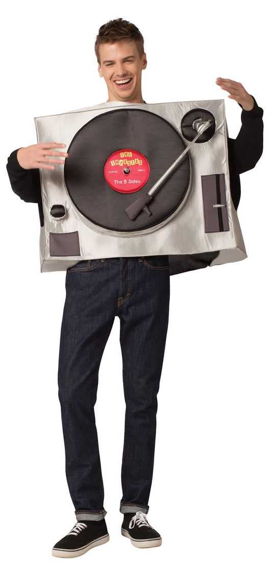 Old School Turntable Record Player Costume, Adult One Size