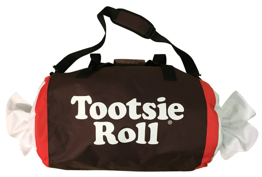 Funduffles Tootsie Roll Duffle Gym / Overnight Bag