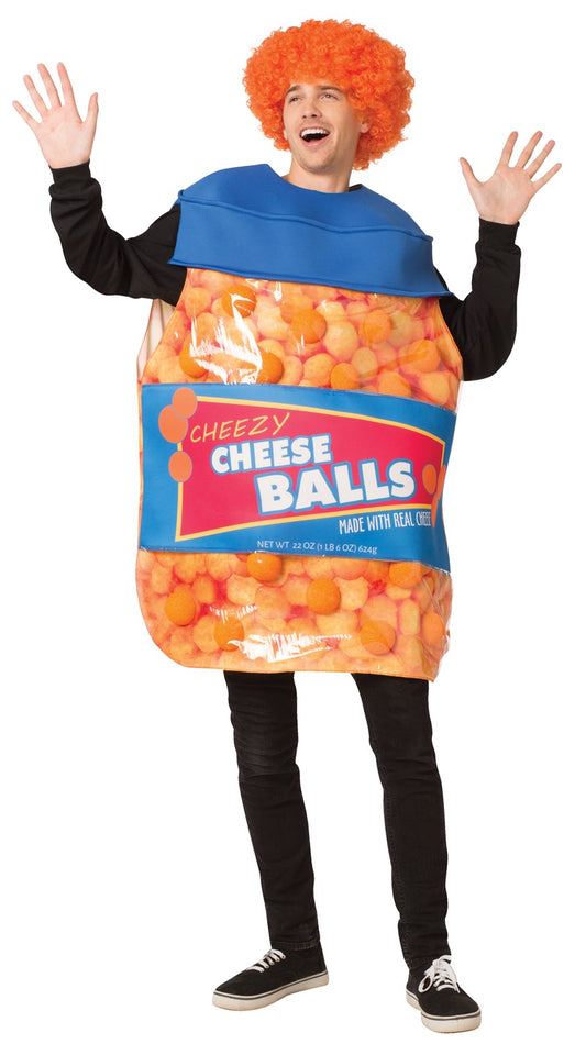 Cheeseballs Costume, Adult One Size