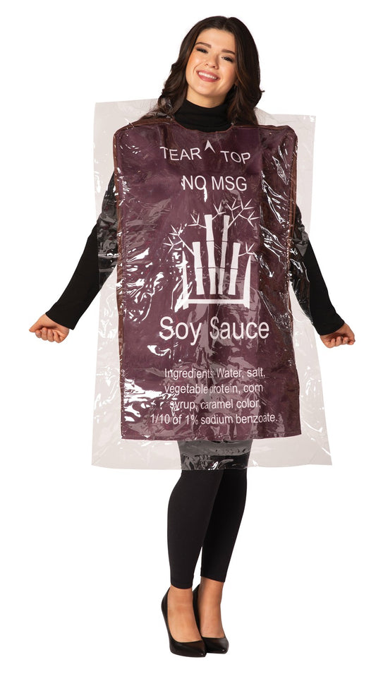 Soy Sauce Packet Costume, Adult One Size
