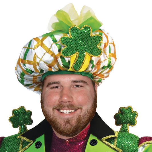 St. Patrick's Mummers Style Irish Parade Hat, Adult One Size