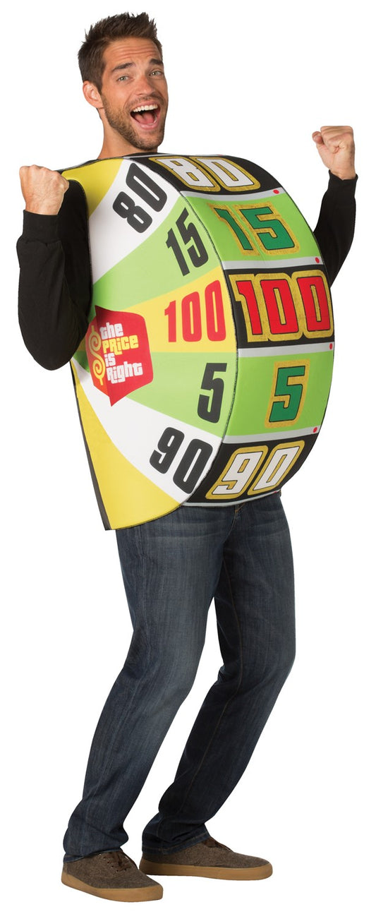 The Price is Right The Big Wheel Costume, Adult One Size